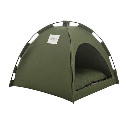 Cat Tent Cooling Mat Dog House Pet Bed Foldable